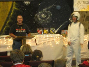 Spaceman Spiff helps teach valuable lessons