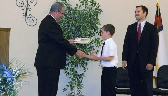 Presentation of honors